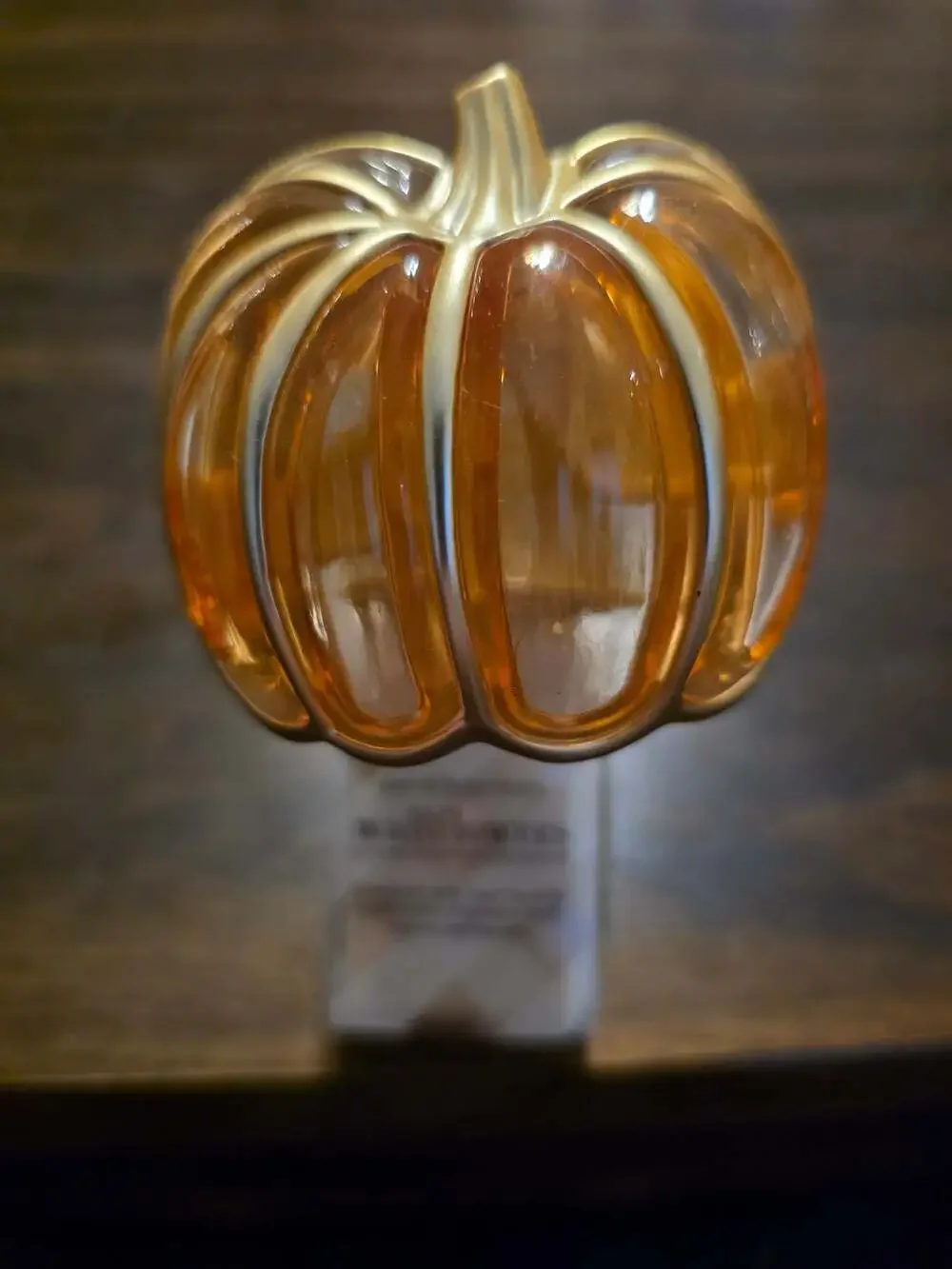 BBW Wallflower  Pumpkin Pluggable Home Fragrance Diffuser